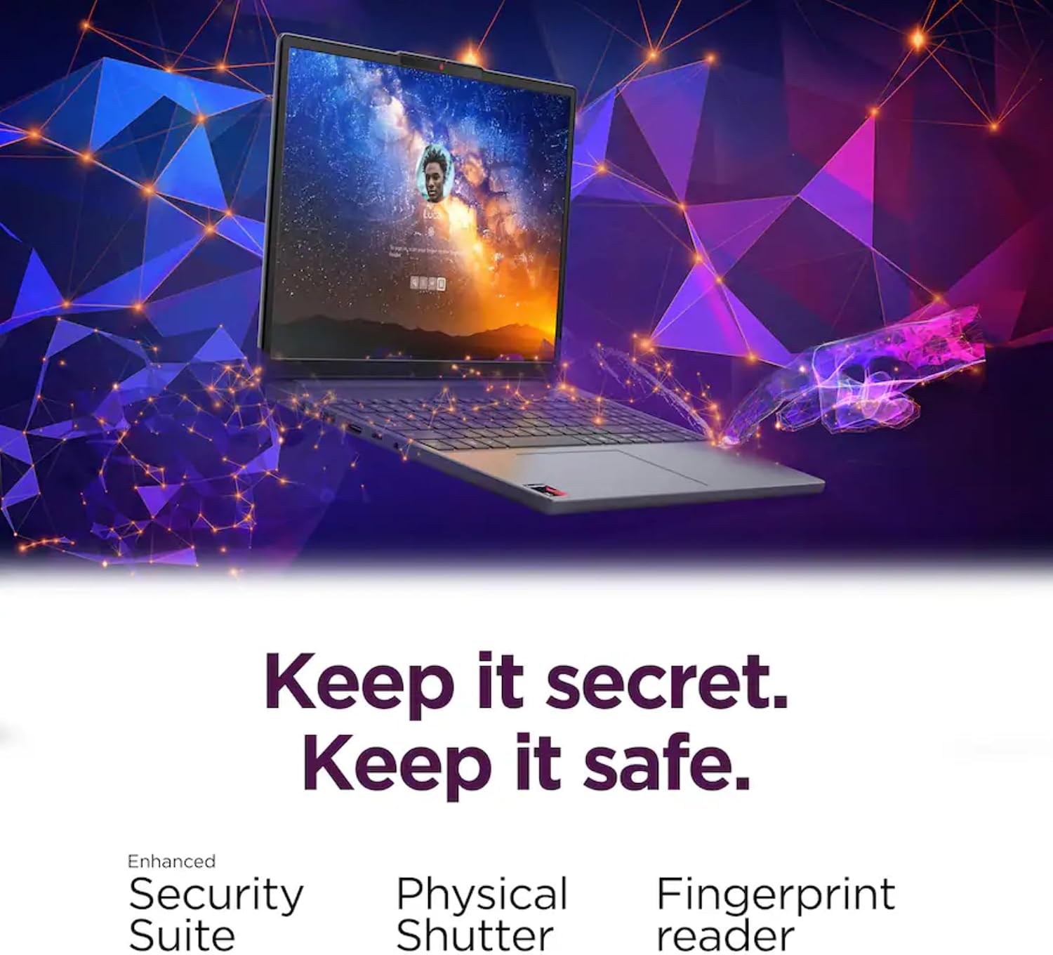 Lenovo IdeaPad Slim 3X - 15.3' WUXGA Touchscreen - Snapdragon X 8-Core (Beats Intel i7-1255U) - 16GB DDR5 RAM - 1TB Storage (512GB SSD and 512GB External) - Backlit Keyboard - Fingerprint Reader