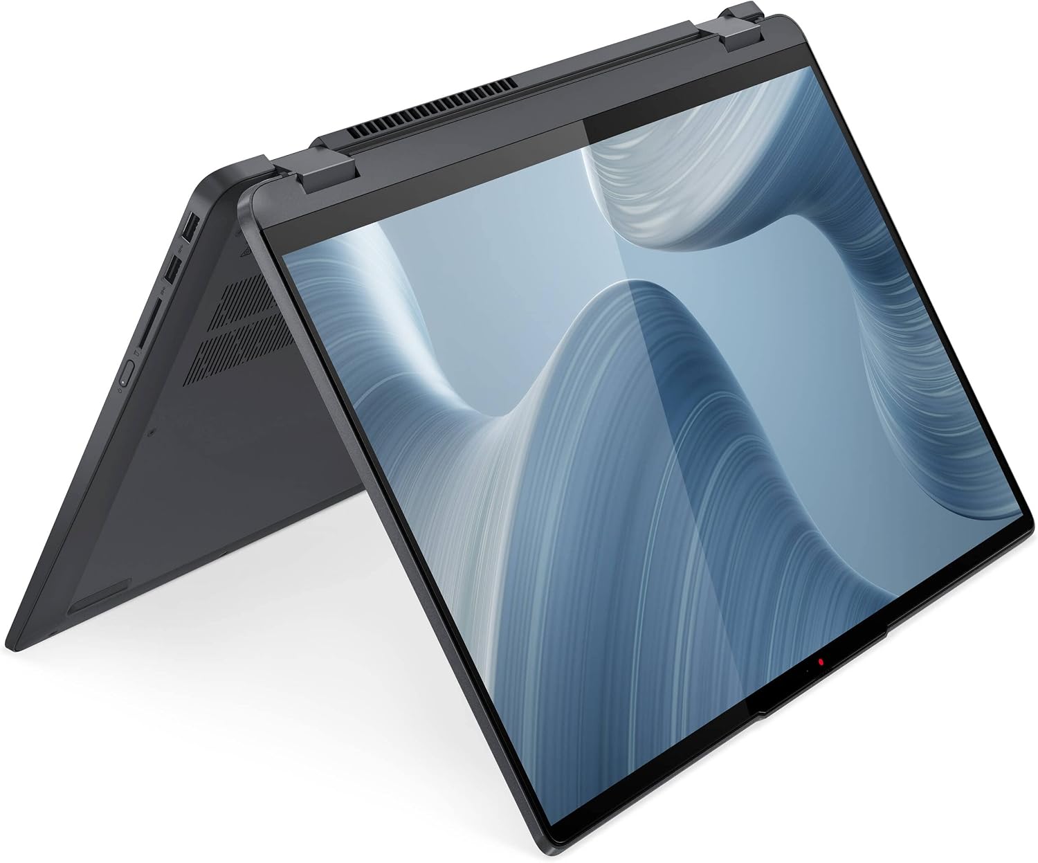 Lenovo IdeaPad Flex 5i 16' 2.5K Touchscreen Laptop Core i7-1255U 16GB RAM 512GB SSD M.2 2242 PCIe NVMe Backlit Keyboard Wi-Fi 6 Fingerprint Reader Storm Grey Windows 11 Home (Renewed)