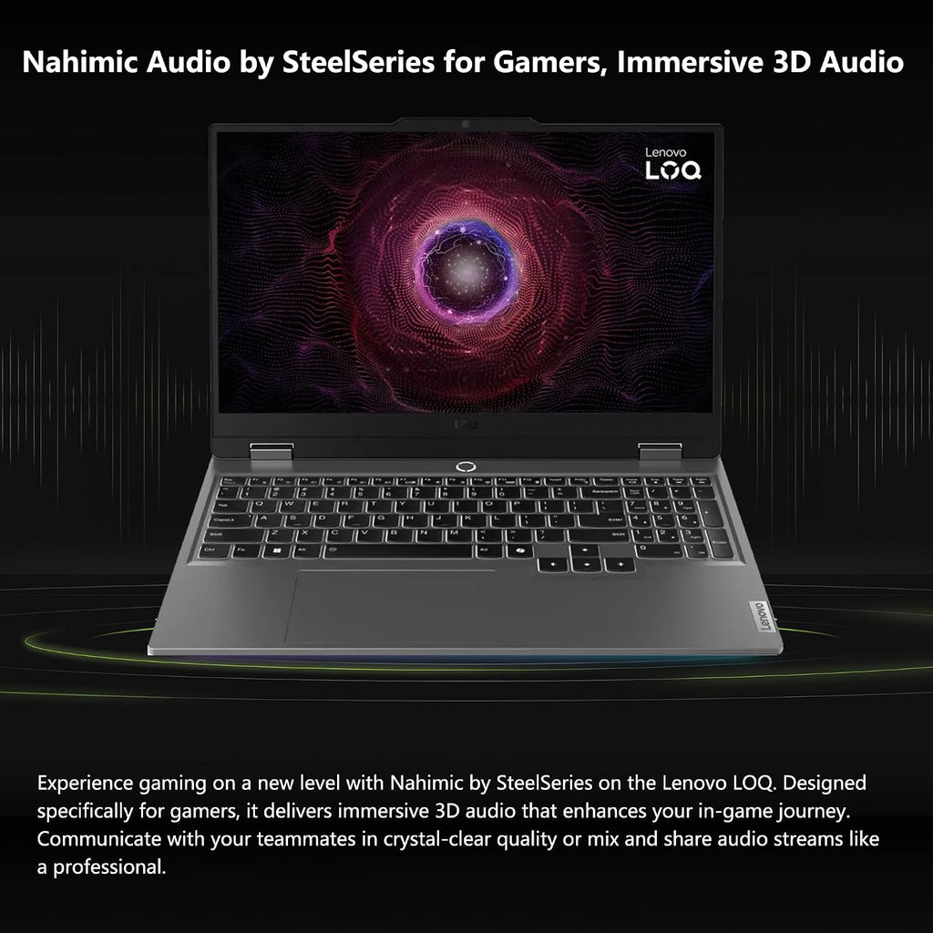 Lenovo LOQ Gaming Laptop | 15.6' FHD IPS 144Hz (100% sRGB G-SYNC) | AMD Ryzen 5 7235HS | 64GB DDR5 2TB SSD | NVIDIA GeForce RTX 4050 6GB | Backlit Wi-Fi 6 Privacy Camera Win11 Pro w/DLCA Accessory