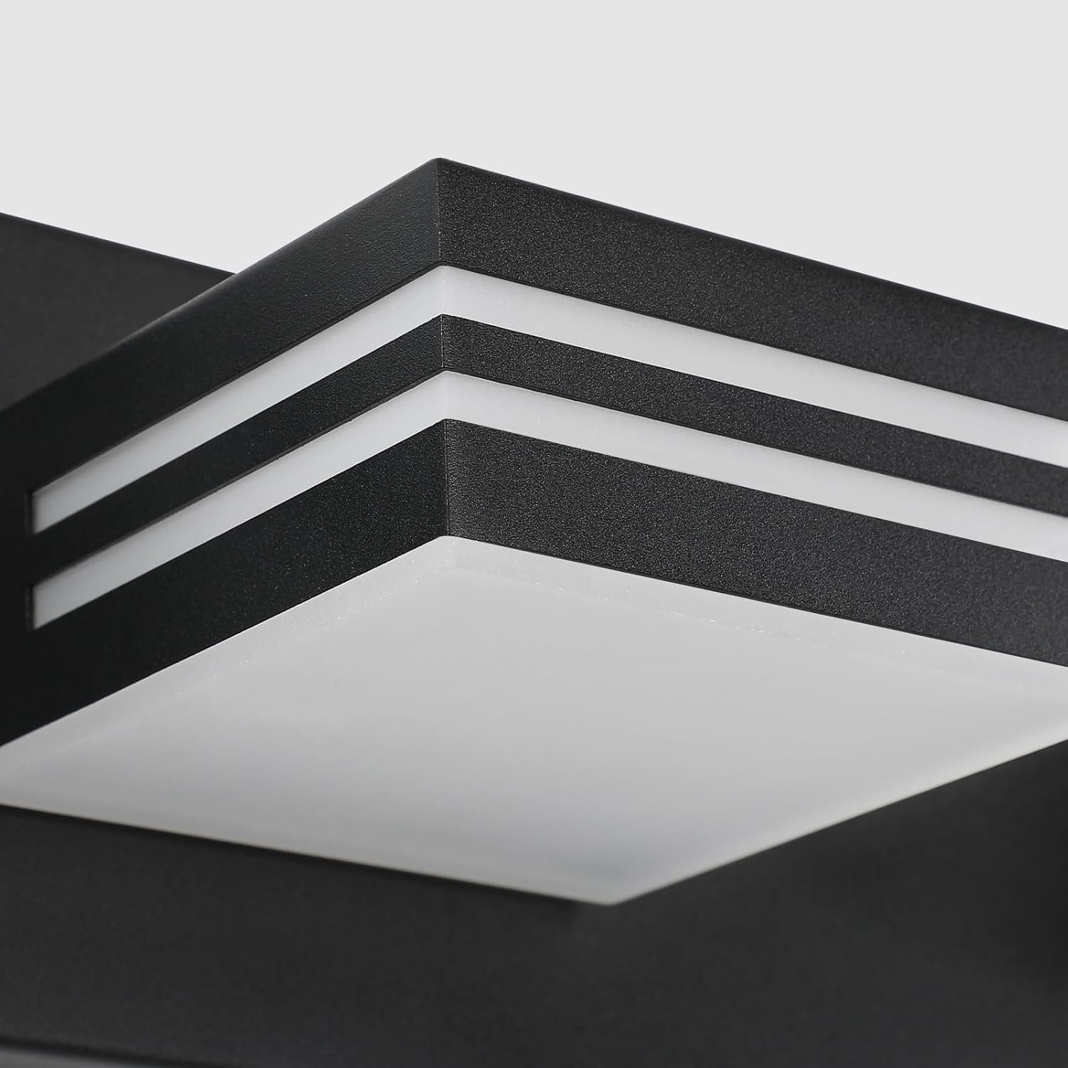 LED Modern Bathroom Vanity Light Fixtures (5-Light, 40-Inch)(5CCT, Dimmable), Matte Black Modern Bathroom Wall Lighting Fixtures Over Mirror (3000K/3500K/4000K/5000K/6000K)