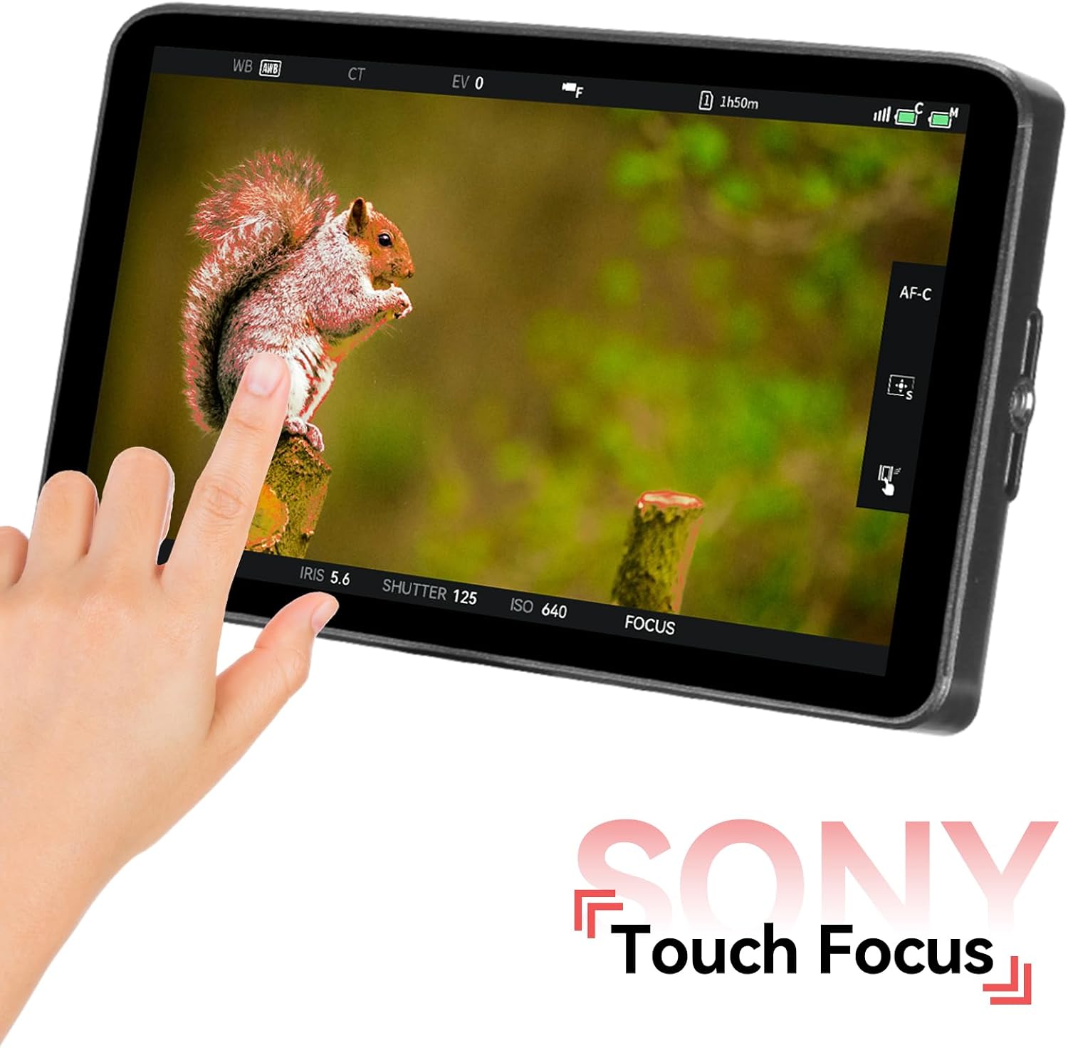 Portkeys LH7P 7'' Camera Field Monitor Wireless Control for A1/A9II/A7SIII/A7CII/FX3/FX30/ZV-E10/RX10/A7MIV/A7RIV/A7RV/RX0/A7MIII, R5/6(Mark II)/7/8, Z8/Z9, BS1H/BGH1, BMPCC 4K/6K(Pro), BS1H/BGH1, etc