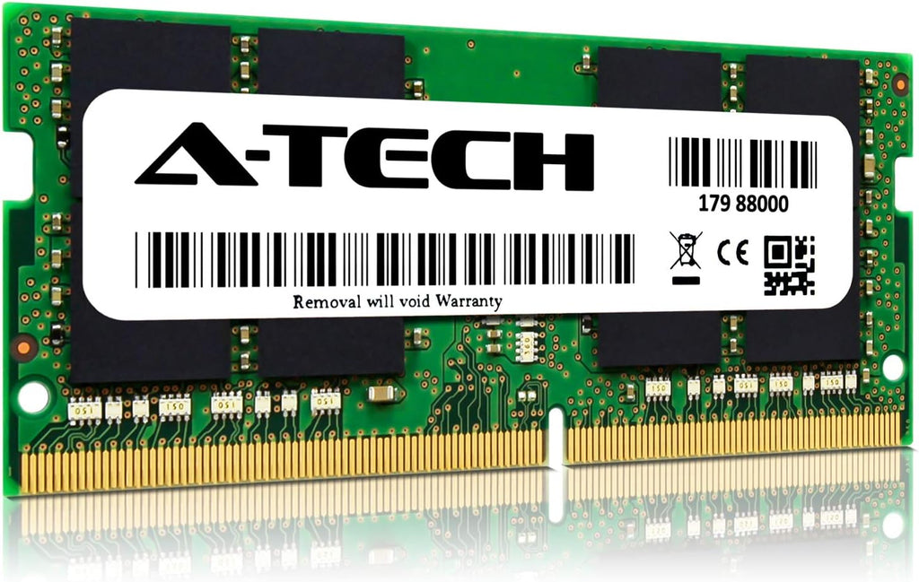 A-Tech 32GB RAM for Lenovo ThinkPad T490 Laptop | DDR4 2666 SODIMM PC4-21300 1.2V 260-Pin Memory Upgrade Module
