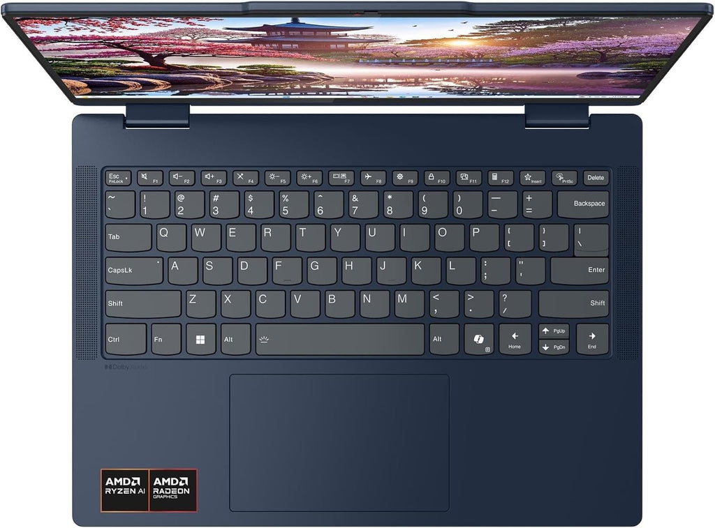Lenovo IdeaPad 5 2-in-1 14' WUXGA (1920x1200) IPS Touchscreen Laptop 2025 New | AMD Ryzen AI 7 350 8-Core | AMD Radeon 860M Graphics | Backlit Keyboard | Wi-Fi 7 | 16GB LPDDR5 1TB SSD | Win11 Home