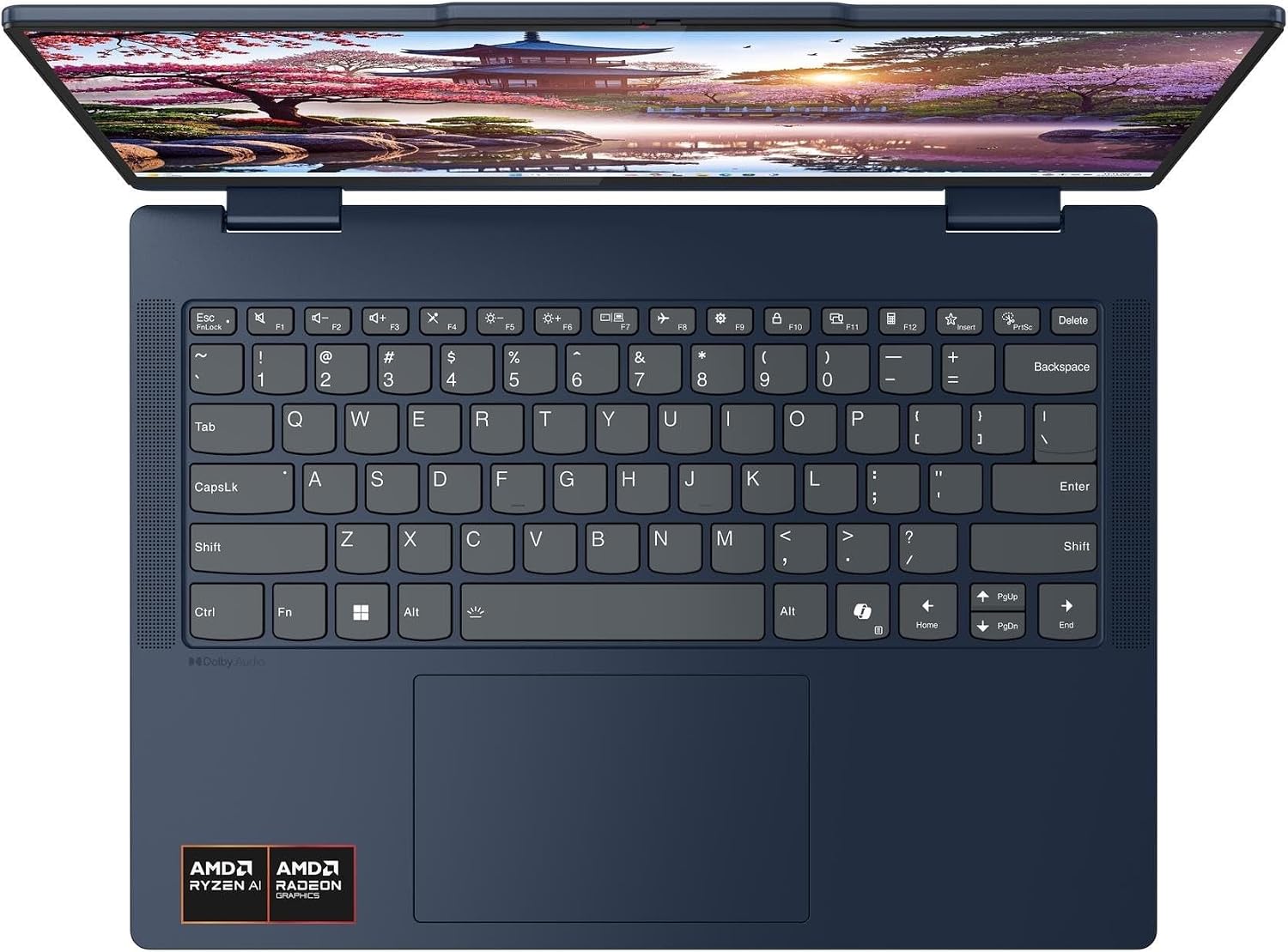 Lenovo IdeaPad 5 2-in-1 14' WUXGA (1920x1200) IPS Touchscreen Laptop 2025 New | AMD Ryzen AI 7 350 8-Core | AMD Radeon 860M Graphics | Backlit Keyboard | Wi-Fi 7 | 16GB LPDDR5 1TB SSD | Win11 Home
