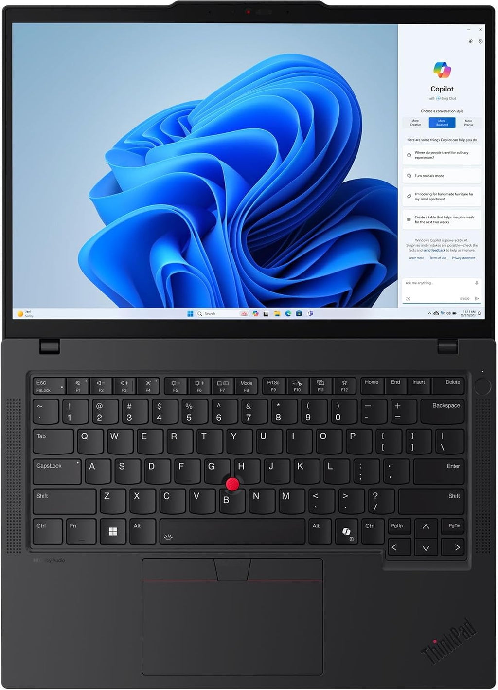 Lenovo ThinkPad T14 Gen 5 Business Laptop (14' FHD+, Intel Ultra 7 155U (>i7-13700H), 16GB DDR5 RAM, 512GB SSD), Fingerprint, Backlit, 5MP Webcam, Ethernet, Wi-Fi 6E, Win 11 Pro (Renewed)