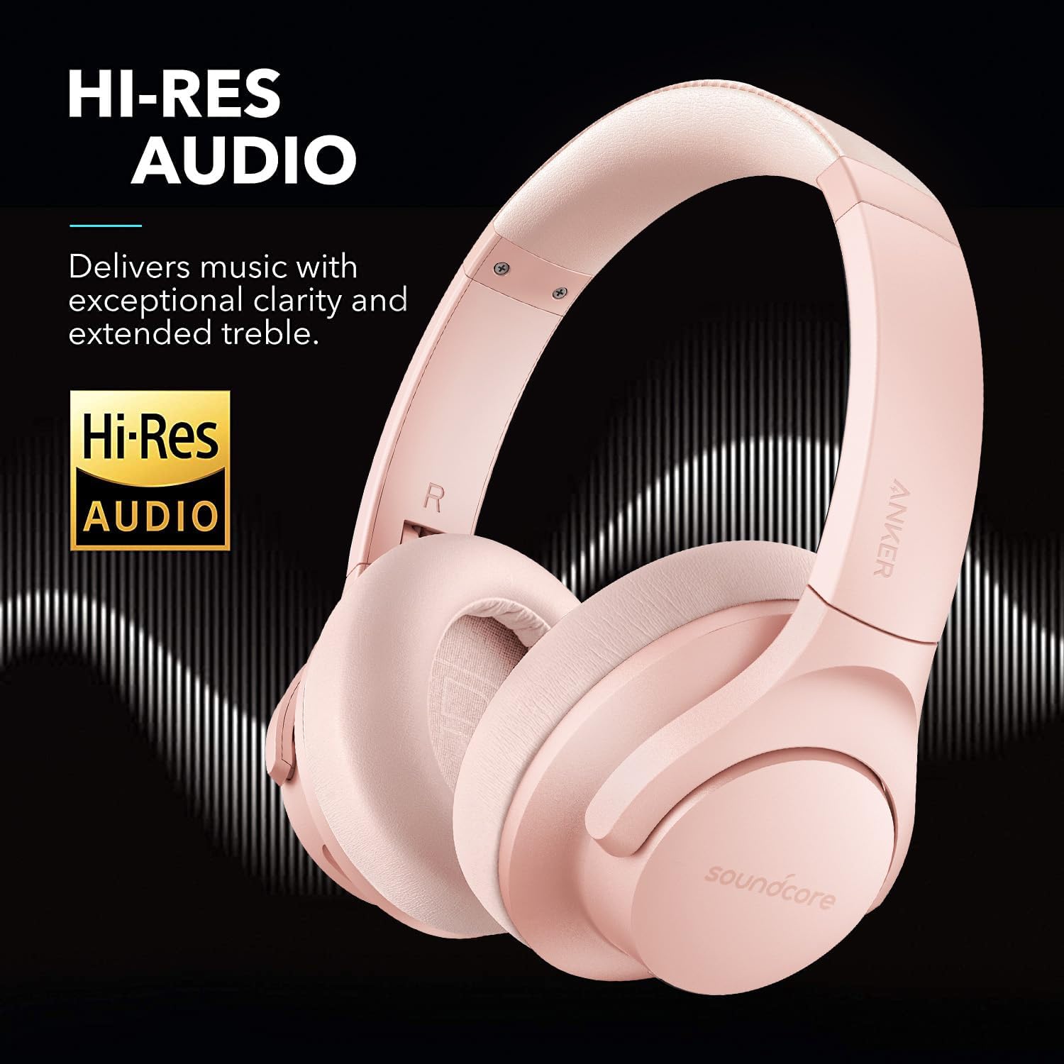 Soundcore Q30 by Anker, Hybrid Active Noise Cancelling Headphones with Travel Pouch, with Q20, Multiple Modes, Hi-Res Audio, Custom EQ via App, 50H Playtime, Comfortable Fit, Bluetooth