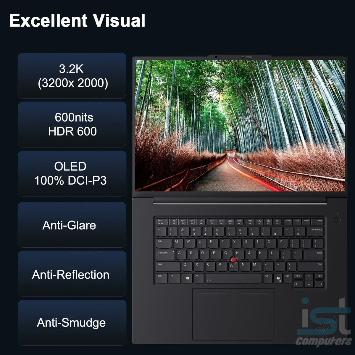 Lenovo ThinkPad T1g Gen 8 Mobile Workstation Laptop (NVIDIA RTX 5070 8GB, Intel Core Ultra 9 285H, 64GB DDR5, 2TB SSD, 16' 3.2K OLED Touchscreen) for Business, Gaming & Design, Fingerprint, Win 11 Pro