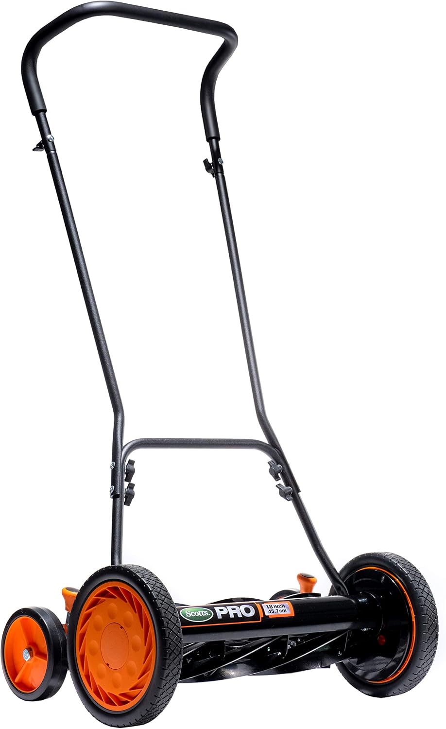 Scotts 18-Inch 7-Blade Push Manual Reel Lawn Mower and American Lawn Mower Company GC91820 18-Inch/20-Inch Reel Lawn Mower Grass Catcher