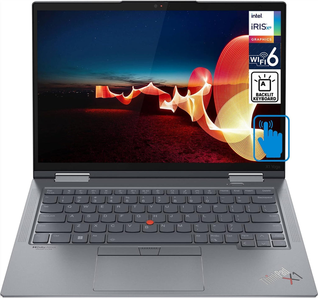 Lenovo ThinkPad X1 Yoga Gen 6 14' FHD+ IPS, Touchscreen, 500 Nits, 2-in-1 Laptop (Intel i7-1165G7, 16GB RAM, 512GB SSD, Backlit KYB, Fingerprint, 2 Thunderbolt 4, Active Pen, Win11P) w/DKZ Hub