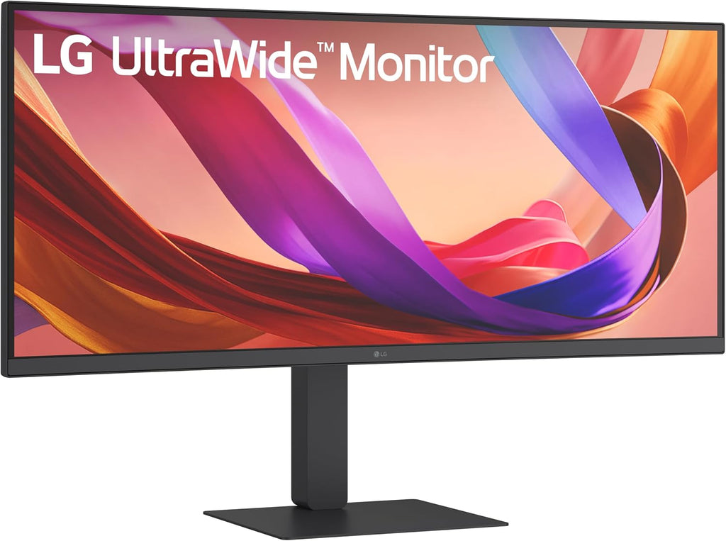 LG 34U650A-B 34-inch UltraWide WQHD (3440 x 1440) IPS Curved Wide Computer Monitor, 100Hz, HDR10, Built-in Speaker, HDMI, DisplayPort, USB Type-C PD 96W, Tilt/Height/Swivel Adjustable Stand, Black