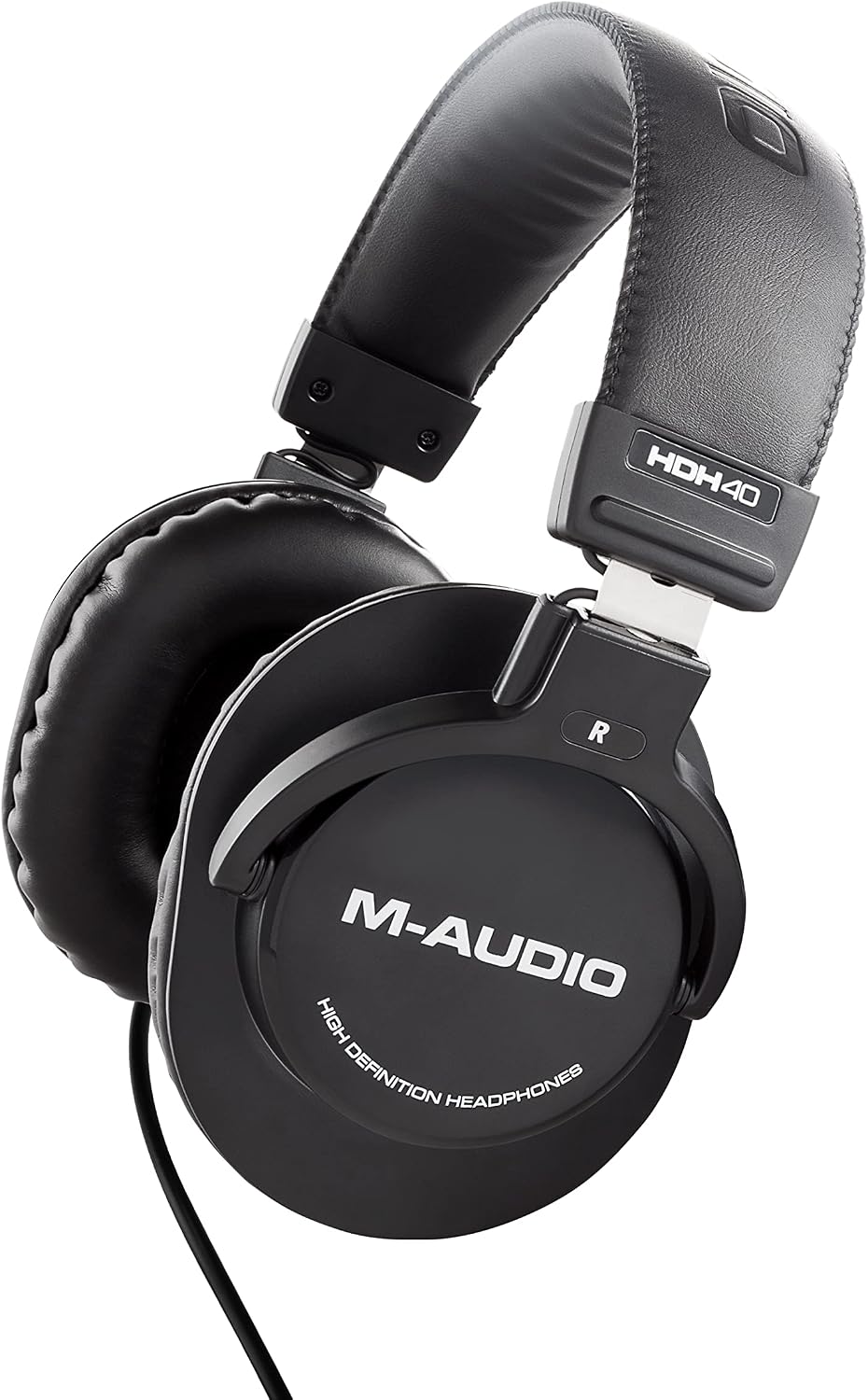 M-Audio BX4BT 4.5' Studio Monitors & PC Speakers with Bluetooth for Recording and Multimedia & HDH40 – Over Ear Studio Headphones with Closed Back Design