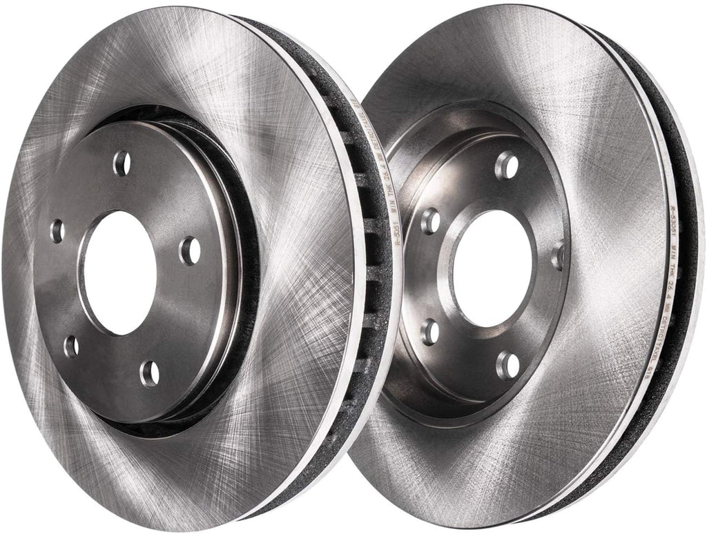 Detroit Axle - Front Brake Kit for Audi A4 A5 A6 Quattro Allroad Q5 Replacement Disc Brake Rotors Ceramic Brakes Pads : 12.60' inch Rotors