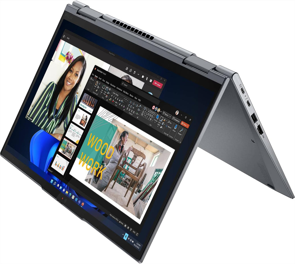 Lenovo ThinkPad X1 Yoga Gen 6 14' FHD+ IPS, Touchscreen, 500 Nits, 2-in-1 Laptop (Intel i7-1165G7, 16GB RAM, 512GB SSD, Backlit KYB, Fingerprint, 2 Thunderbolt 4, Active Pen, Win11P) w/DKZ Hub