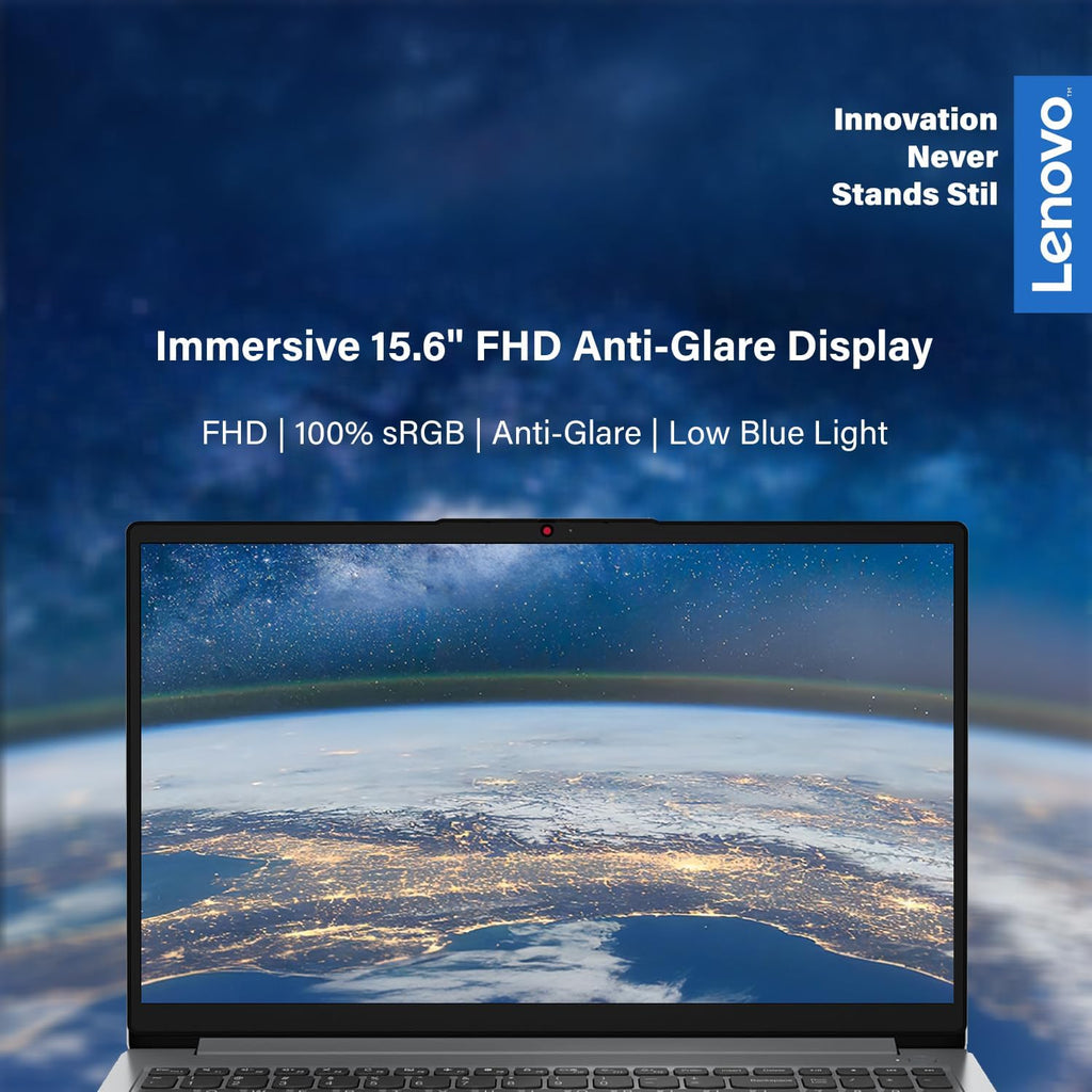 Lenovo IdeaPad Laptop, 15.6' FHD Display, AMD Ryzen 5 5500U (Beats i7-1185G7), Long Battery Life, USB-C, Webcam, HDMI, Wi-Fi 6, Bluetooth, w/WOWPC Bundle, Windows 11 (40GB RAM | 1TB PCIe SSD)