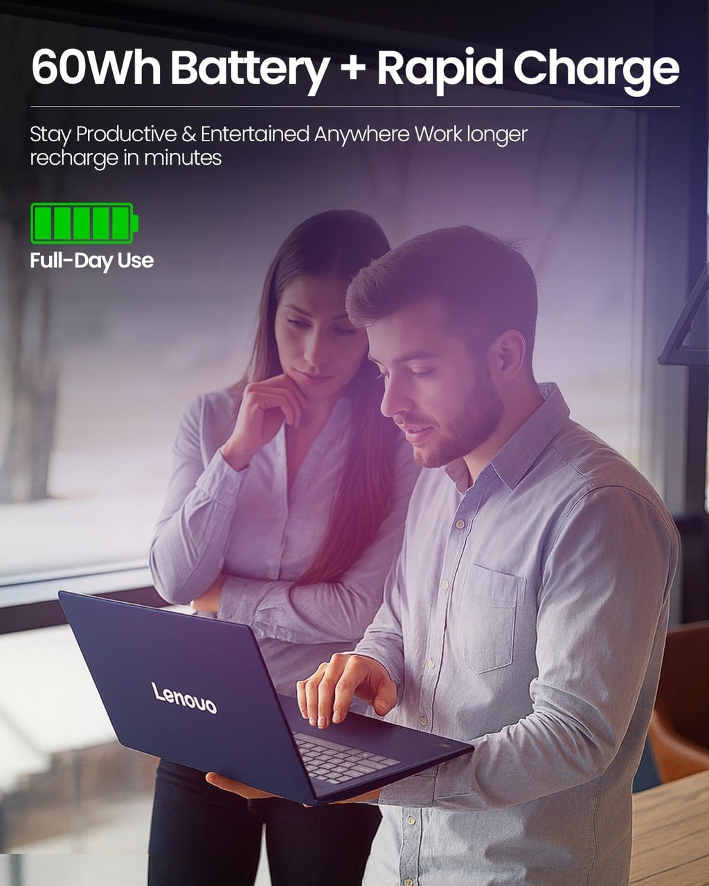 Lenovo IdeaPad Copilot+ Business Laptop - 16' FHD+ Touchscreen - AMD Ryzen AI 7 350(Beat Core 7 150U) - 50 TOPS NPU - Facial Login IR Cam - Backlit KB -Win 11 Pro-Redragon Bundle (16GB DDR5 | 1TB SSD)