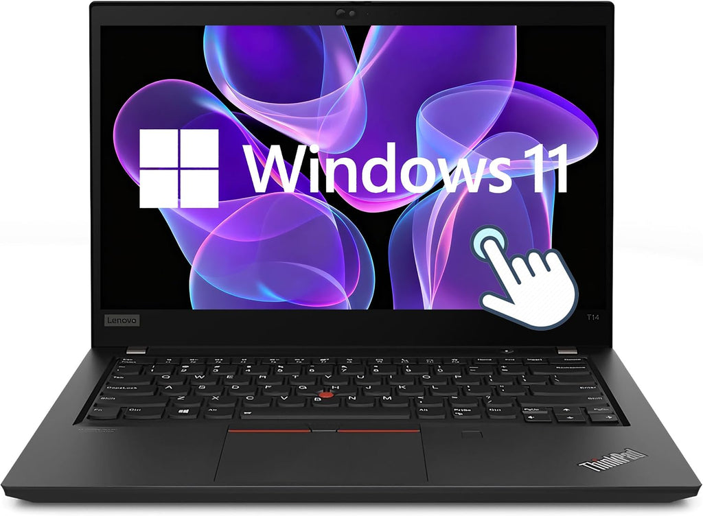Lenovo Thinkpad Laptop Touchscreen T14 Gen2 Win11, 14in FHD(1920x1080) Thinkpad Laptop, Intel Core i5-1145G7 Processor, 16GB RAM, 512GB SSD, Thunderbolt, HDMI (Renewed)