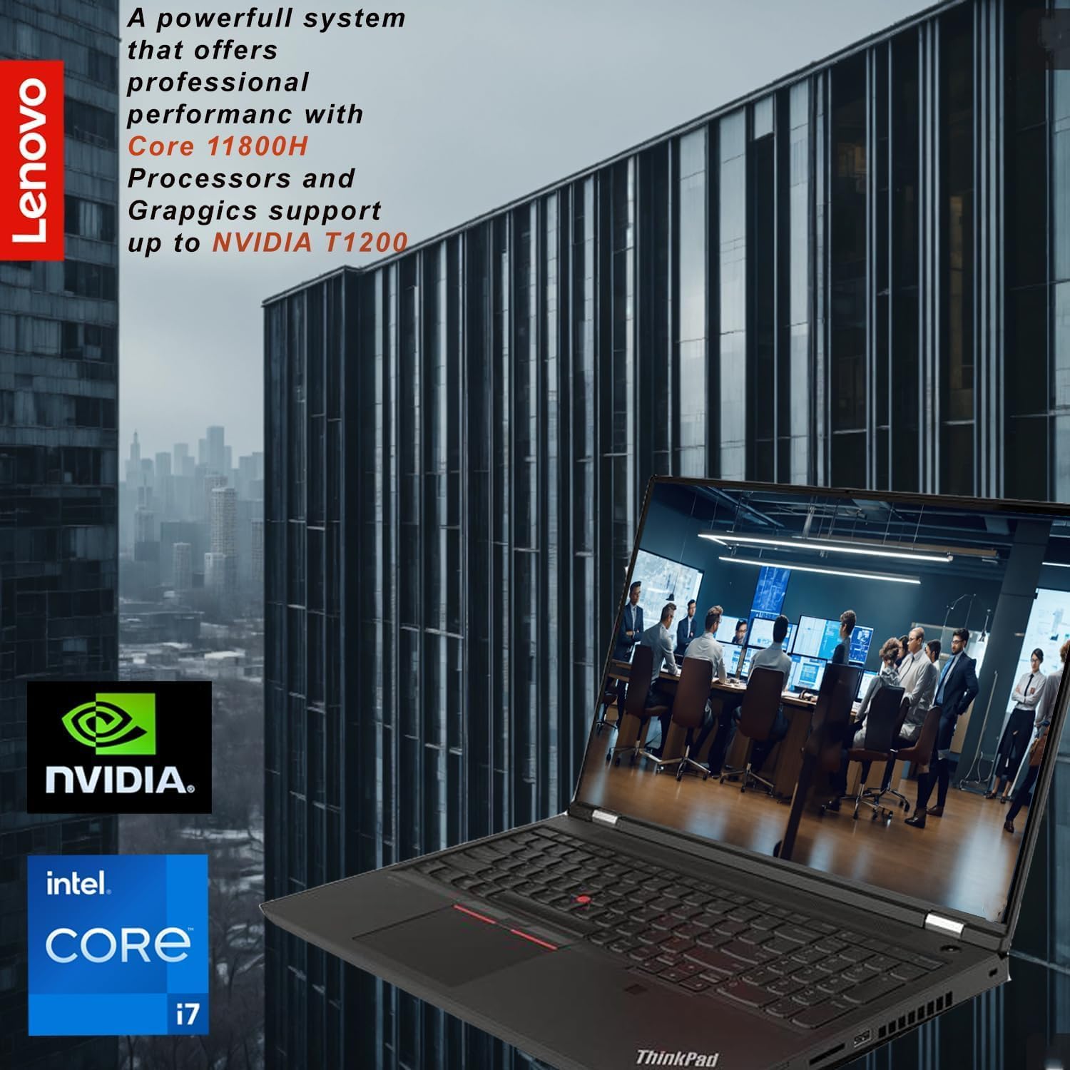 Lenovo ThinkPad P15 G2 Professional Mobile Workstation Laptop | Intel Core i7-11800H | NVIDIA T1200 Dedicated Graphics | 32GB RAM | 2TB PCIe SSD | 15.6' FHD IPS | Windows 11 Pro | WOWPC USB