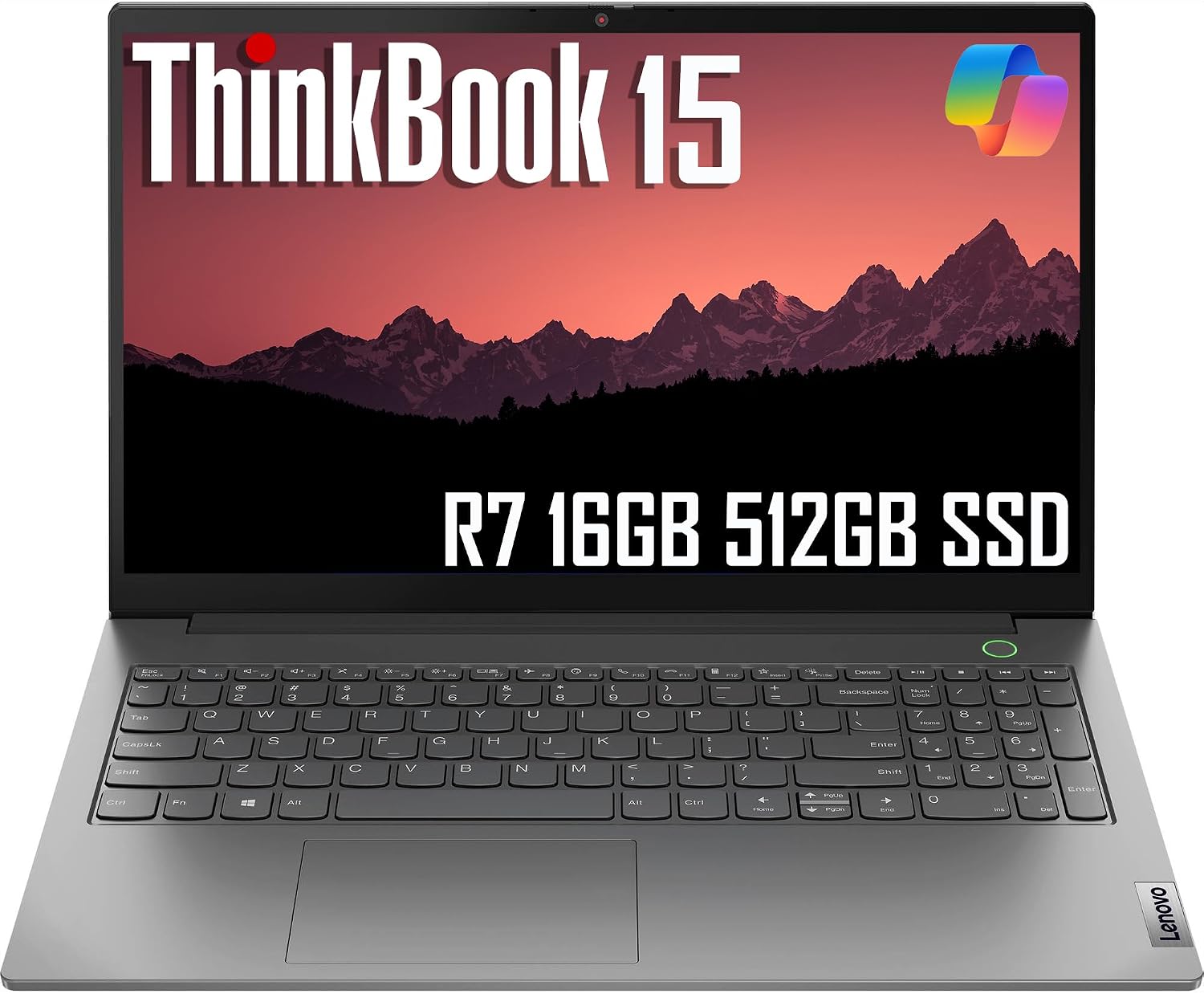 Lenovo ThinkBook 15 Gen 4 Business Laptop (15.6' FHD Anti-Glare, 16GB RAM, 512GB SSD, AMD Ryzen 7 5825U (> Intel i7-1165G7)) Fingerprint, FHD Webcam w/Shutter, Ethernet, Win 11 Pro (Renewed)