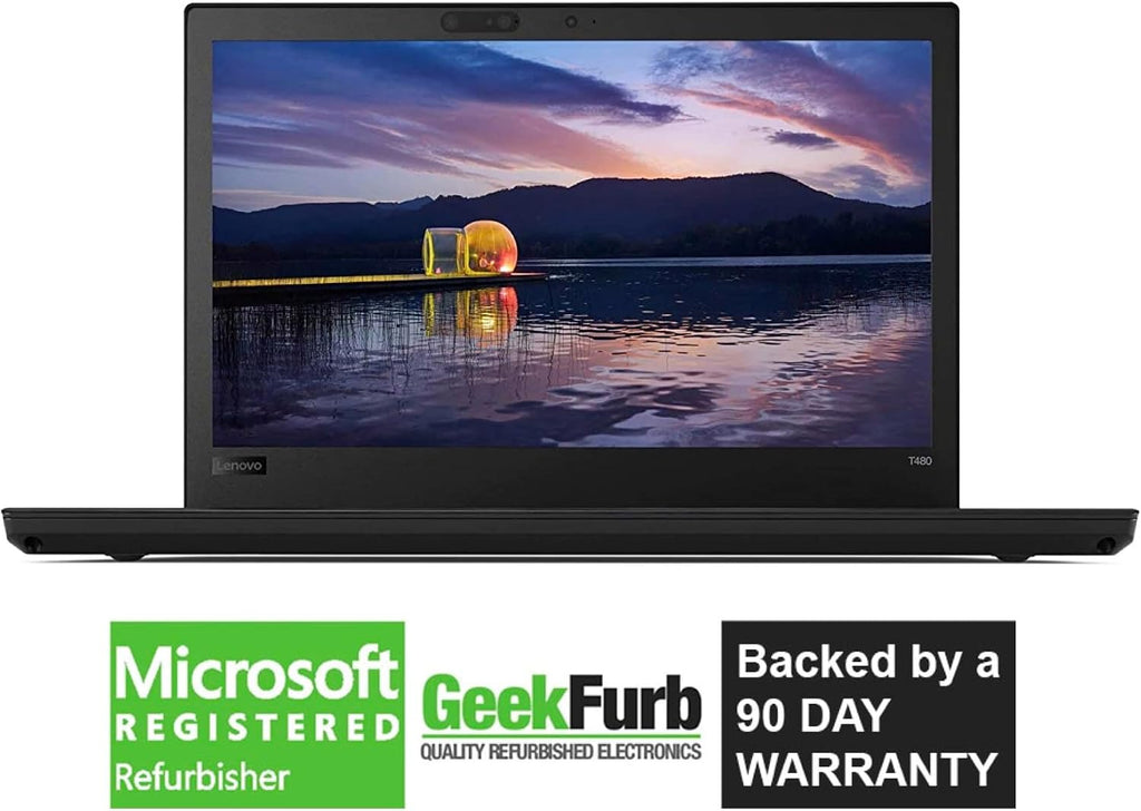Lenovo ThinkPad T480s 14' FHD, Intel Core i7-8650U 1.9GHz, 16GB RAM, 512GB M.2-NVMe, Windows 11 Pro 64Bit, CAM (Renewed)