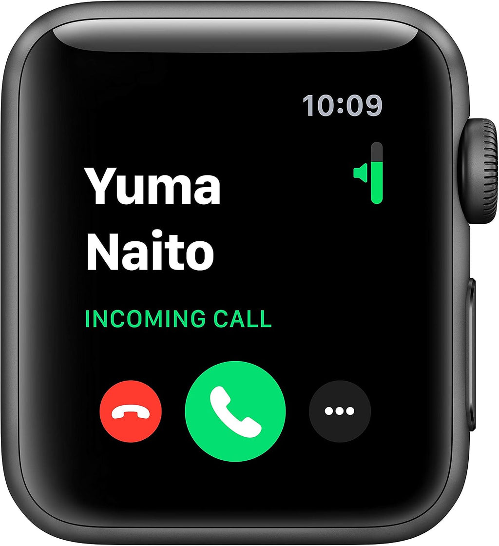 Apple Watch Series 3 [GPS 38mm] Smart Watch w/Space Gray Aluminum Case & Black Sport Band. Fitness & Activity Tracker, Heart Rate Monitor, Retina Display, Water Resistant