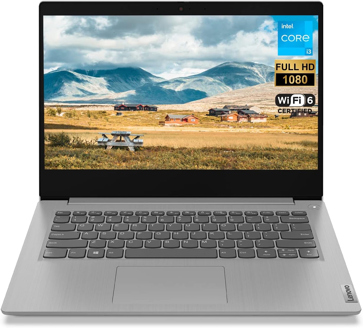 Lenovo IdeaPad 3i 14 Laptop, Student and Business, 14' FHD Screen, Intel i3-1115G4 Processor, 12GB RAM, 1TB SSD, HDMI, Media Card Reader, Webcam, Dolby Audio, Wi-Fi 6, Windows 11 Home, Platinum Grey