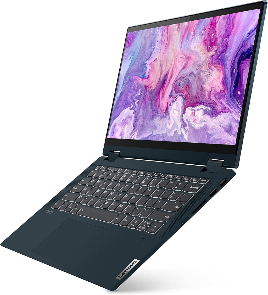 Lenovo IdeaPad Flex 5-2023 - Touchscreen 2-in-1 Laptop - Windows 11 Home - 14' FHD Display - 16GB Memory - 512GB Storage - AMD Ryzen 5 5500U - Abyss Blue