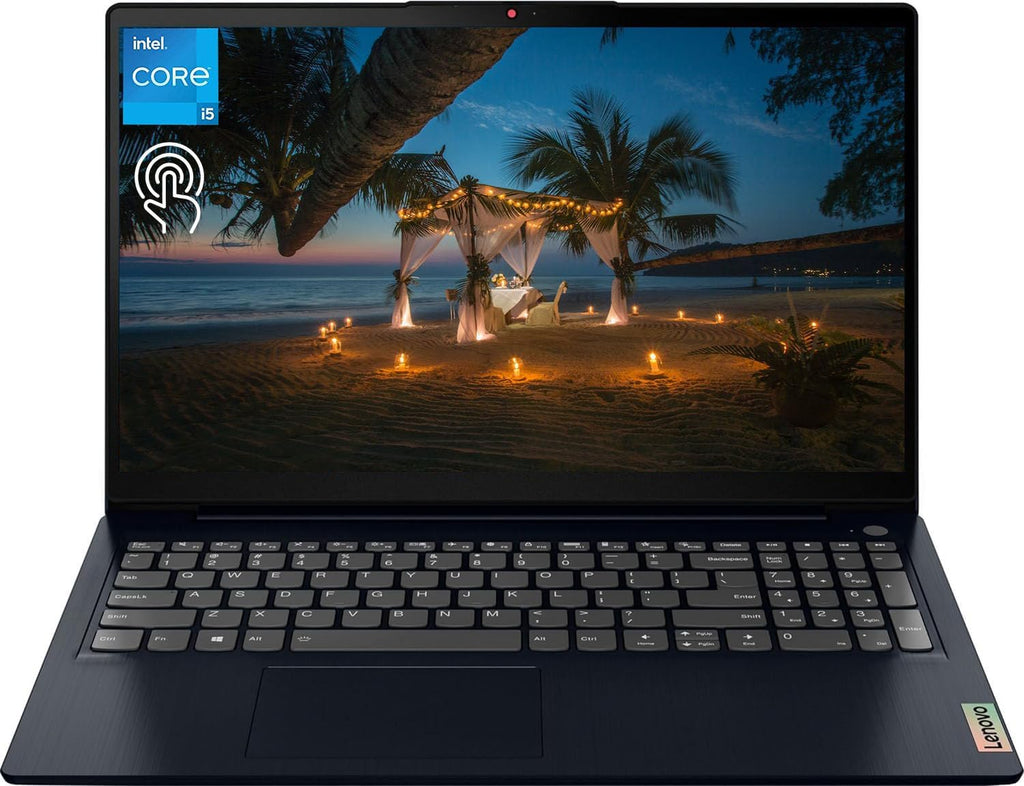 Lenovo Ideapad 3i Laptop, 15.6-inch FHD Touchscreen, Intel Core i5-1155G7 Processor, 8GB RAM, 512GB SSD, Intel Iris Xe Graphics, Privacy Camera, WiFi 6, Bluetooth, Windows 11 Home in S Mode