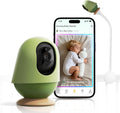 Monai Baby Monitor with Camera and Audio, 3K UHD, 6X Zoom, WiFi Video Monitor for Room or Travel, Pan 350° Tilt 65°, AI Cry Detection, Virtual Fence, Face-Cover Alerts, Sleep Monitoring, Night Vision