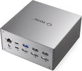 TOTU Upgraded Universal USB-C 4K Triple Display Docking Station with Charging Support for MacBook Pro & Windows Type C Systems (2 4K DP, HDMI, 6 USB Ports, 60W USB PD),Extended Display for macOS
