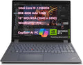 NewLenovo ThinkPad P16 Gen 2 Mobile Workstation (16' WQUXGA 4K+ (3840 x 2400) Inte.l Core i9-13980HX 24 Core, 64GB RAM 2TB SSD, RTX 4000 Ada 12GB) Laptop for Engineer Designer Architect, Win 11 Pro