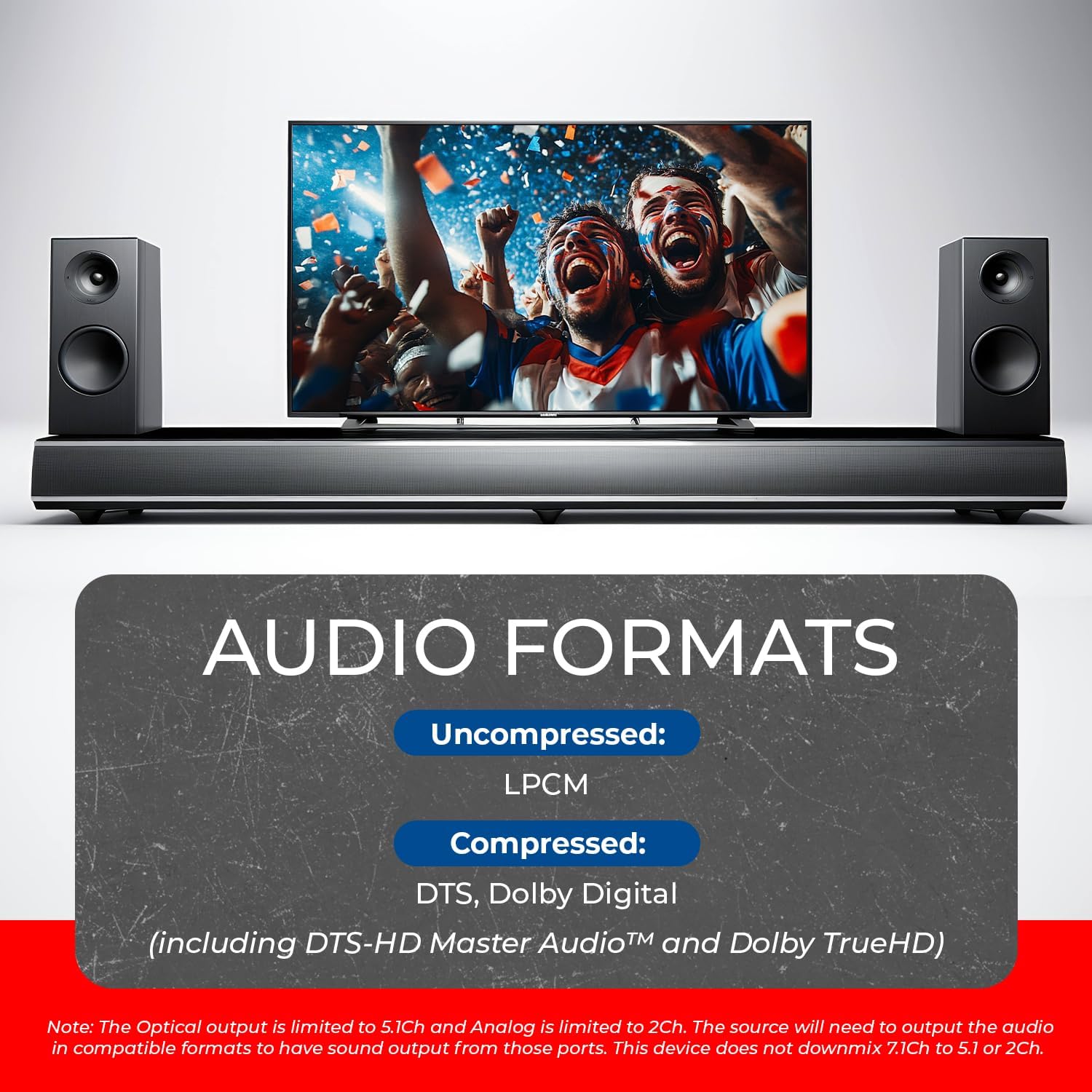 OREI 4K@60Hz 4×4 HDMI Matrix Switch with Downscaler & ARC, 18Gbps, HDCP 2.2, HDR, Audio Extraction (Optical & Analog), 4K-to-1080p Scaling, IR Remote (UHD-404R)
