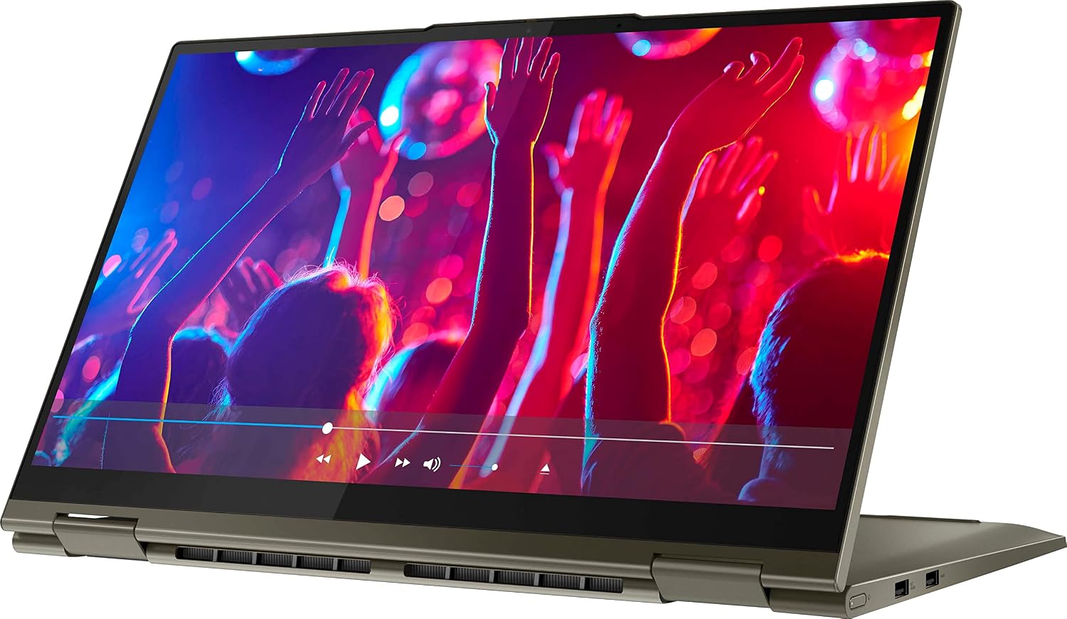 2022 LENOVO Yoga 7i 2-in-1 Laptop 15.6 inch FHD Touchscreen Intel EVO Platform 11th Core i7-1165G7 Iris Xe Graphics 12GB DDR4 512GB NVMe SSD WI-FI 6 Windows 11 Home Fingerprint Backlit Keyboard