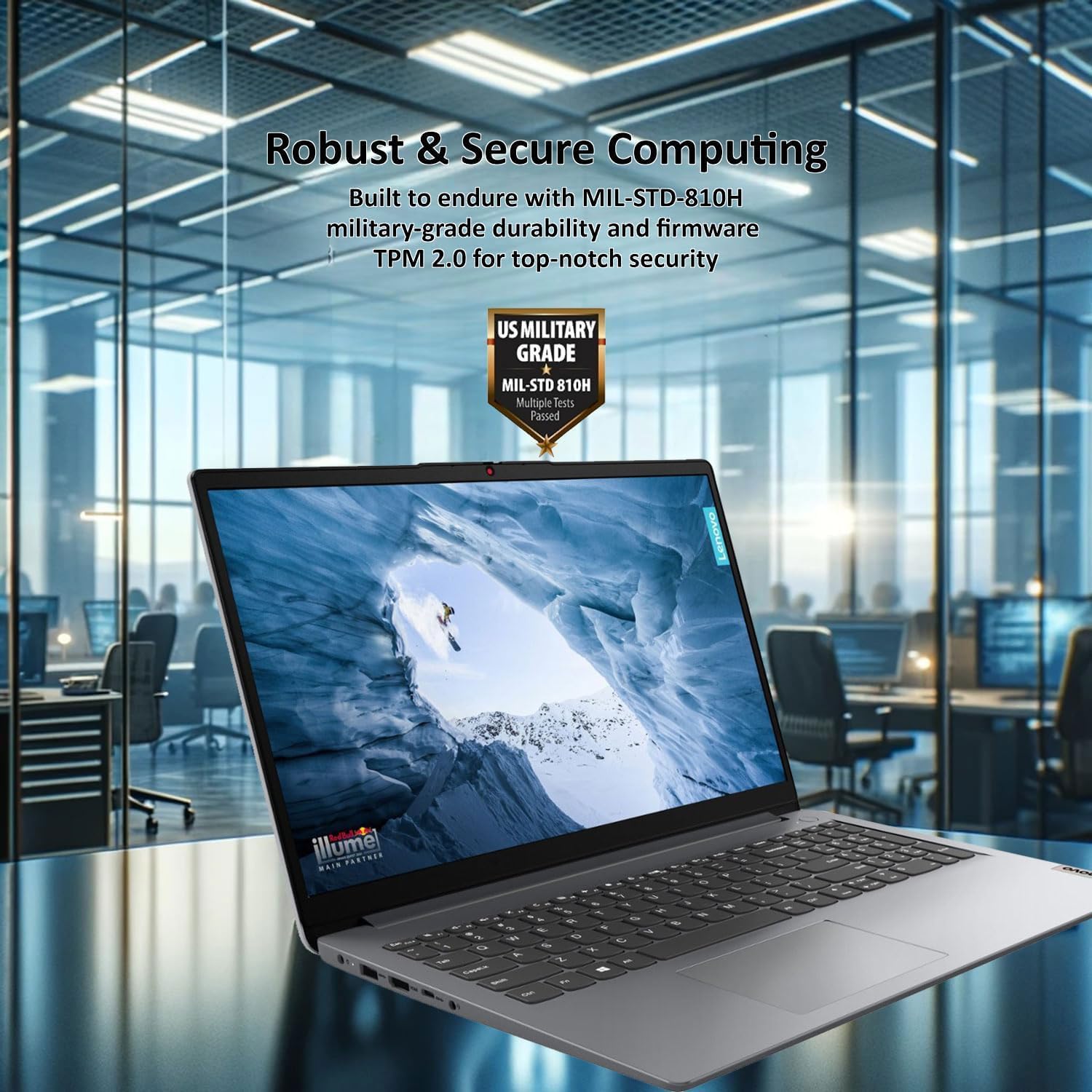 Lenovo 2024 IdeaPad 1 Gen 7 Laptop, 15.6' FHD Touchscreen, Intel Core i3-1215U, 12GB RAM, 512GB SSD, SD Card Reader, HDMI, Webcam, Wi-Fi 6, Windows 11 Home, Grey
