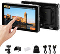 VILTROX DC-L2 7' 4K SDI/HDMI Camera Field Monitor with Touchscreen, 1280×800 IPS 600nit Display, 3D LUT, Full Waveform, RGB Histogram, Y Parade, False Color, Focus Peaking, Type-C/DC/NP-F Power