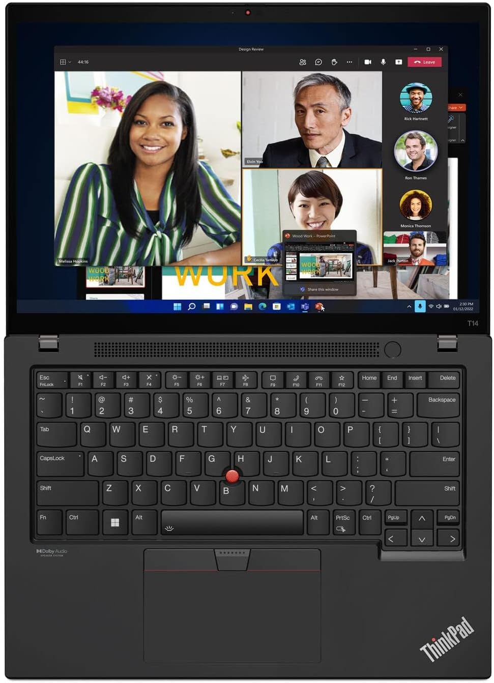 Lenovo Latest ThinkPad T14 Gen 3 Laptop, 12th Gen Intel i7-1260P (12 Cores), 14.0' FHD (1920 x 1200) IPS Anti-Glare, 24GB DDR4, 1TB SSD, Fingerprint Reader, 1080P Camera, 2.91 lbs, Win 11 Pro - Black