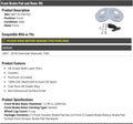 Front Ceramic Brake Pad and Rotor Kit - 6 Lug - Vented Front Rotors - Compatible with 2007-2018 Chevy Silverado 1500