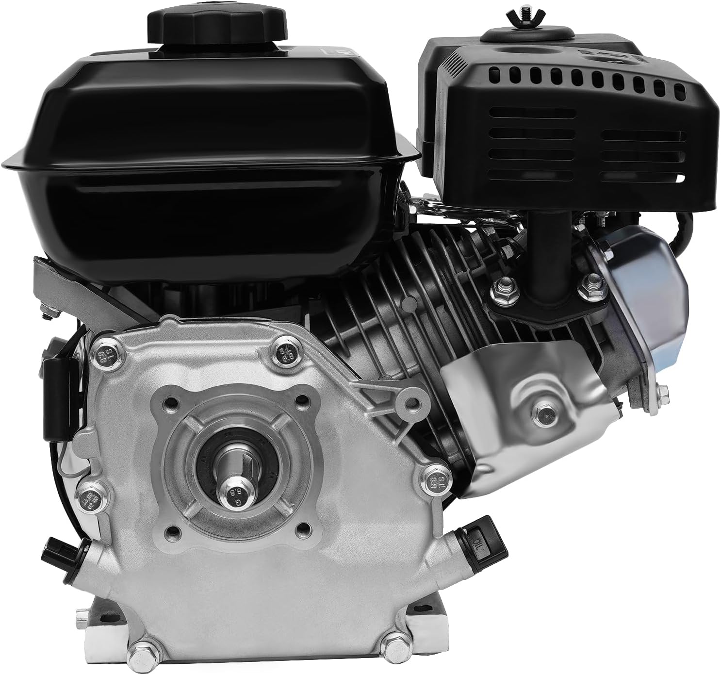 7.5HP 212CC Engine, 4-Stroke OHV Gas Engine Replacement for Honda GX160, Air Cooled Motor Engine for Go-Karts Compressors Lawn Mowers Water Pumps