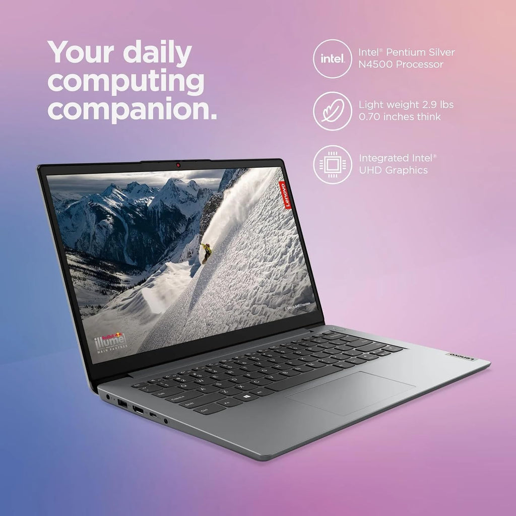 Lenovo Chromebook 3 14 Inch FHD Touchscreen Laptop Computer | MediaTek 8-Core CPU | 4GB RAM, 64GB eMMC | Thin & Lightweight | Wi-Fi & Bluetooth & Webcam | 10HR Battery | Arctic Grey | Chrome OS
