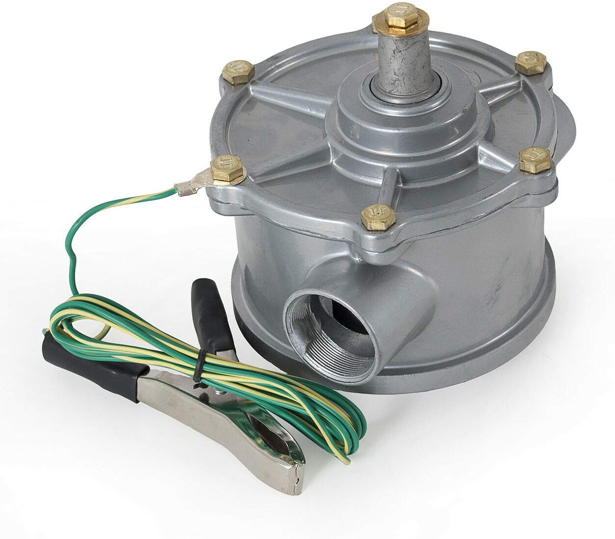 30 Gallon Gas Caddy Fuel Storage Tank Diesel Can Oil Transfer Hand Siphon Pump with Wheels Boat ATV Car Motorcycle Red