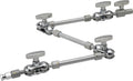 Kupo Articulated Arm with 5/8' Baby Stud and 3/8'-16 Female Thread, Adjustable Positioning Arm for Cameras, Lights, Monitors and Accessories on Clamps, Stands and Rigs (KG300512)