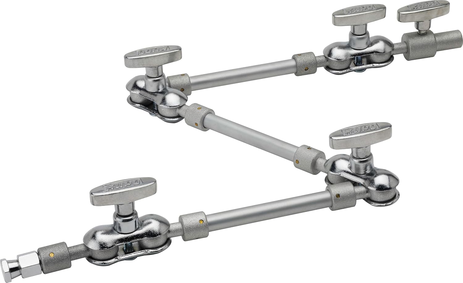Kupo Articulated Arm with 5/8' Baby Stud and 3/8'-16 Female Thread, Adjustable Positioning Arm for Cameras, Lights, Monitors and Accessories on Clamps, Stands and Rigs (KG300512)