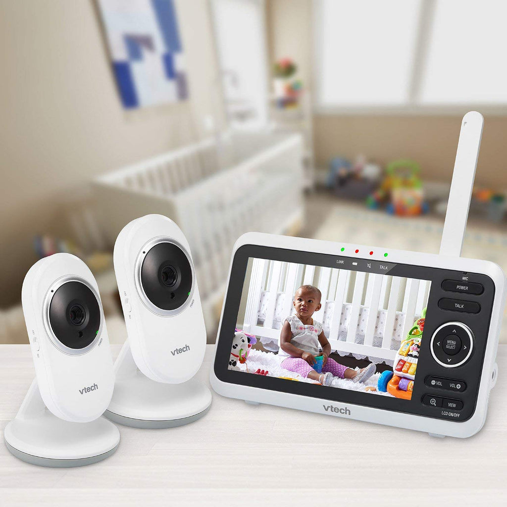VTech Video Baby Monitor with 2 Cameras, SM8252-2