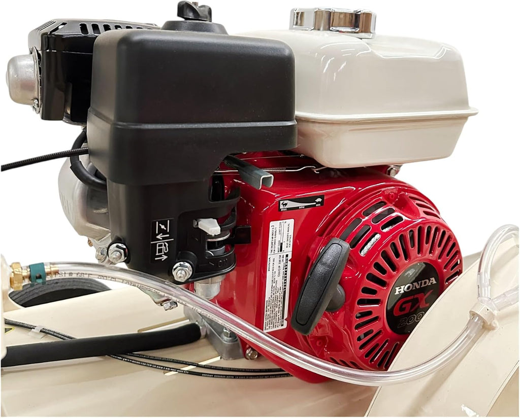 HOC EDCO KL-14 14 INCH Gasoline Walk-Behind Saw Compatible with Honda GX200 + 4 3/4 INCH MAX Cutting Depth - North American Made
