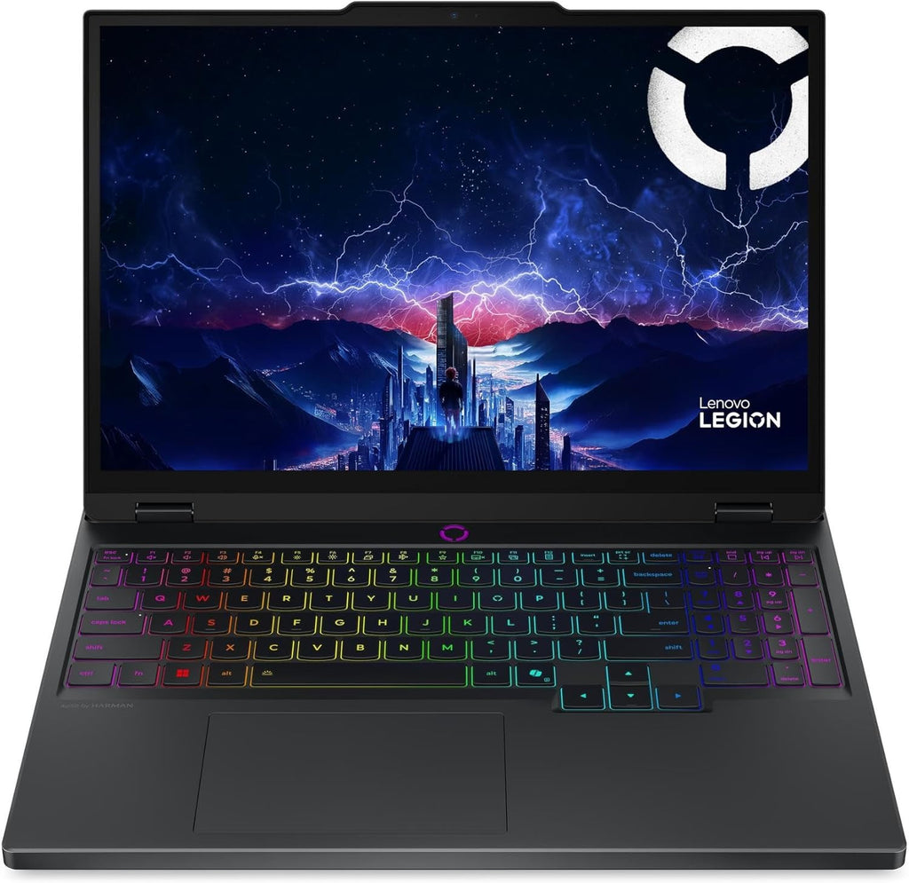 Lenovo 2025 Legion 5 15.1' WQXGA 165Hz OLED Laptop 20-Core Intel Core i7-14700HX NVIDIA GeForce RTX 5060 64GB DDR5 8TB SSD USB-C w/DP WiFi BE RJ-45 BT Webcam HDMI2.1 RGB Backlit KB Windows 11 Home