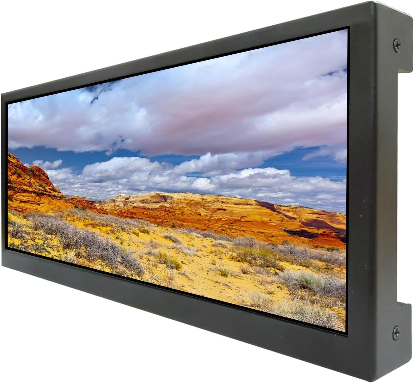 VSDISPLAY 10.3 Inch 1920x720 Touchscreen Monitor IPS Small Stretched Bar LCD 850 Nits Brightness with Mini H/D USB-C Video Input for Computer Laptop PC Industrail Secondary Display