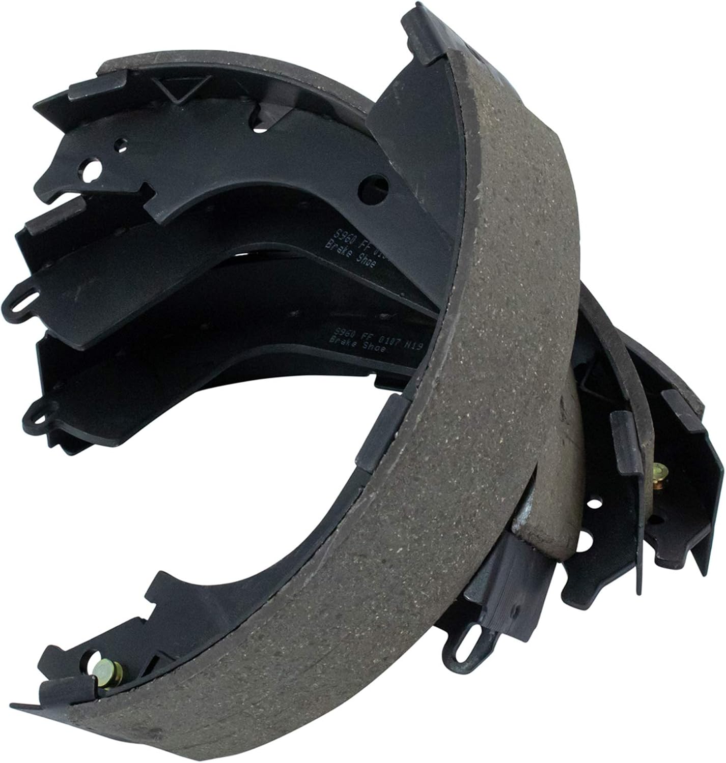 TRQ Rear Brake Shoe & Drum with Hardware Kit Compatible with 2009-2013 Chevy Silverado 1500 GMC Sierra 1500