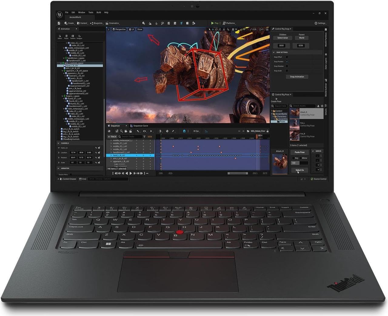 NewLenovo ThinkPad P1 Mobile Workstation Laptop,16 Inch 165Hz 2K IPS, Core i7-13800H 14-Core, RTX A1000 6GB, 32GB DDR5 RAM 1TB SSD FHD IR Webcam, Backlit KB Fingerprint, 2 x Thunderbolt 4, Win11 Pro
