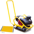 5.5 HP Honda Engine Forward Plate Compactor Walk Behind Vibratory Dirt Asphalt Soil Plate Compactor (Compactor + Pad)