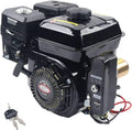 Gas Engine, 212CC 7.5HP Gas Engine Electric Start - Side Shaft Motor Gasoline Engine 3600RPM