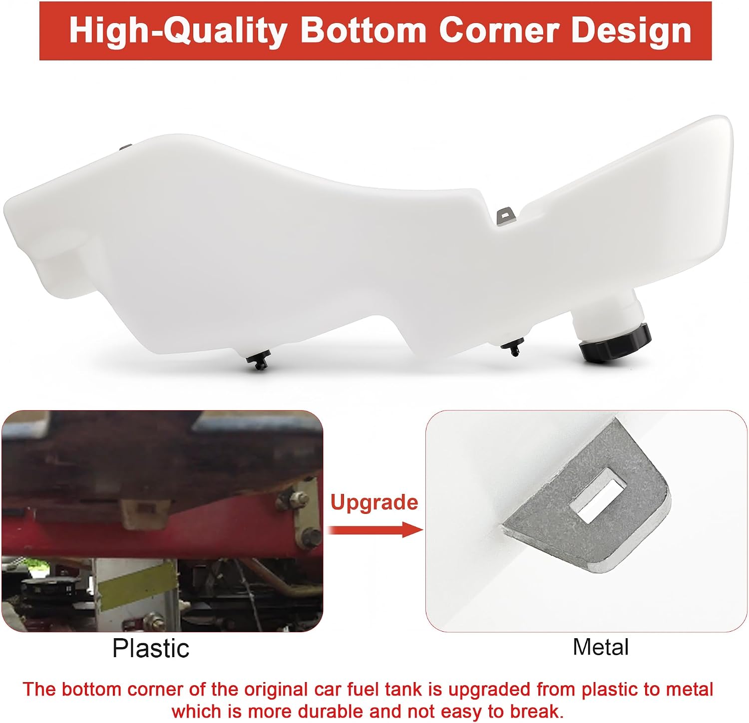 Fuel Tank Asm Part # 119-3324 Compatible with Quest E S Series, Toro TimeCutter MX, TimeCutter SS, TimeCutter SX, TimeCutter ZS Series